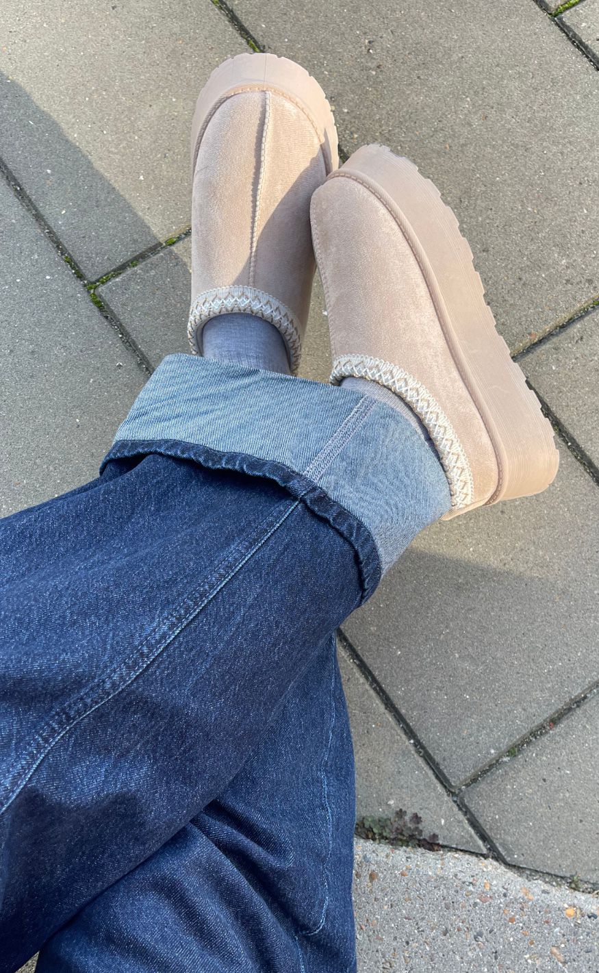 Marta Du Chateau Bamsestøvler Rebecca Beige