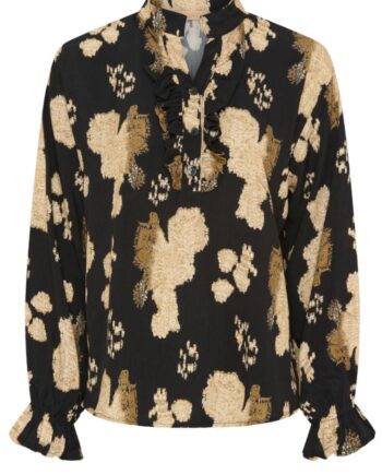 Marta Du Chateau Bluse Aya Black 3320