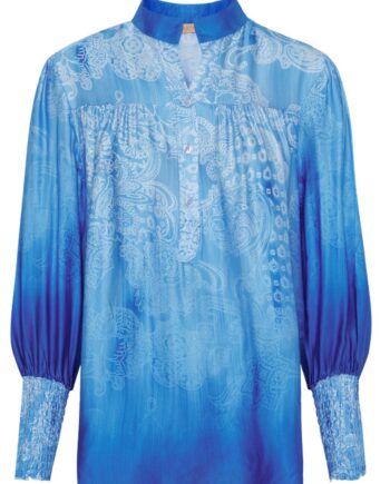 Marta Du Chateau Bluse 5409 Light Blue