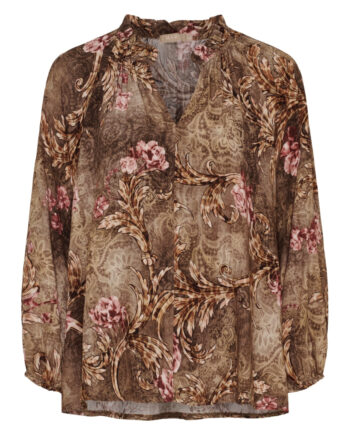Marta Du Chateau Bluse Octavia Fango