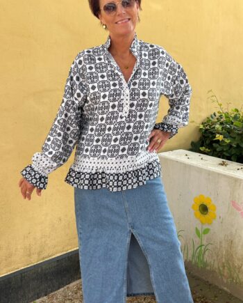 Marta Du Chateau Bluse 5846 Wendy Nero