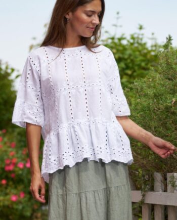 Marta Du Chateau Bluse 5711 White
