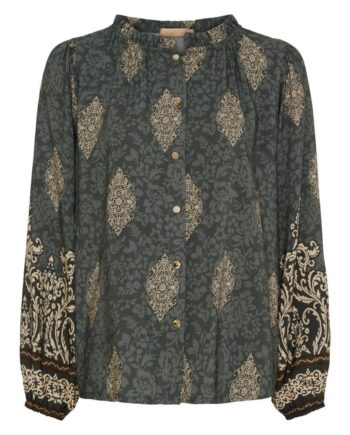 Marta Du Chateau Bluse Yolande Grigio