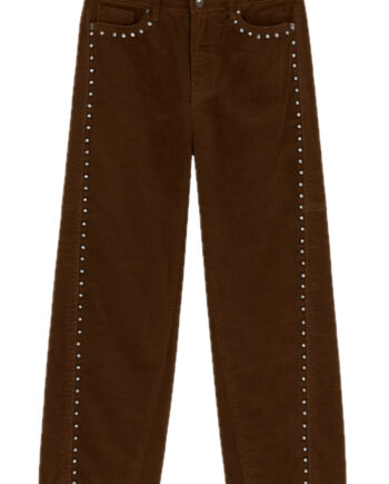 Marta Du Chateau Bukser Wanda Corduroy Choco