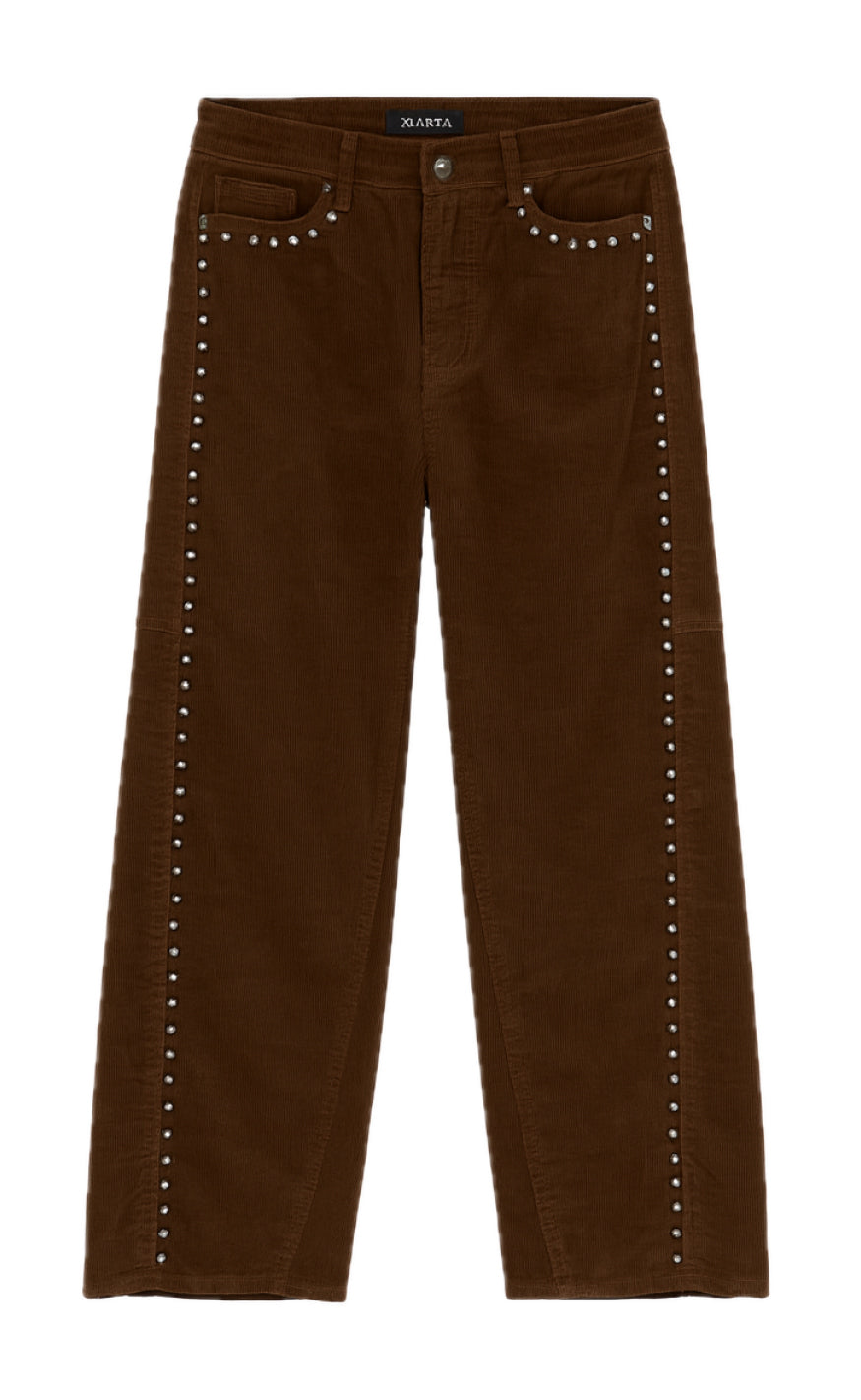 Marta Du Chateau Bukser Wanda Corduroy Choco