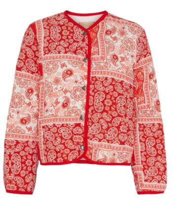 Marta Du Chateau Jakke Roseanne Red