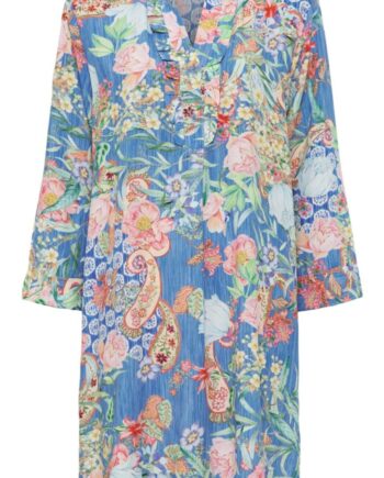 Marta Du Chateau Kjole 2604b Royal Blue Print