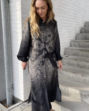 Marta Du Chateau Kjole 5400 Black Print