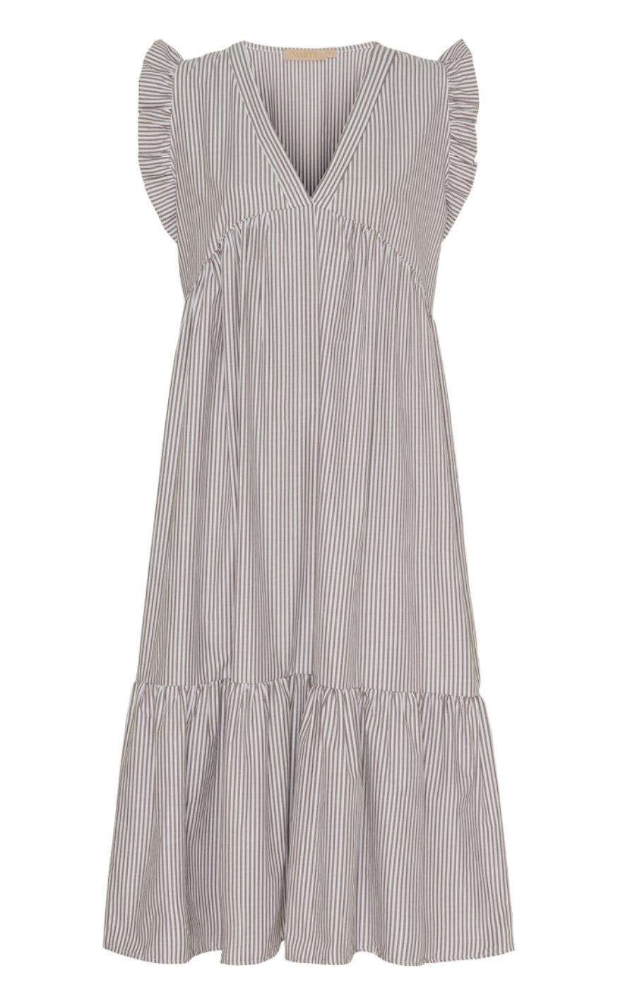Marta Du Chateau Kjole 5795 Elma Macchiato Stripe