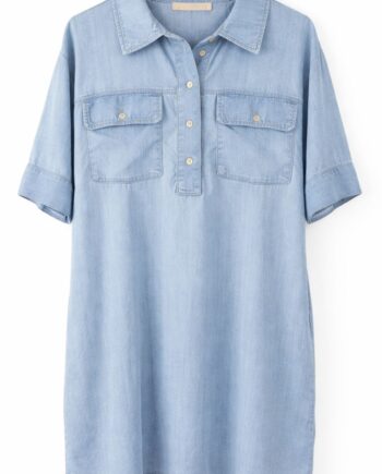 Marta Du Chateau Kjole Kimberly Light Blue