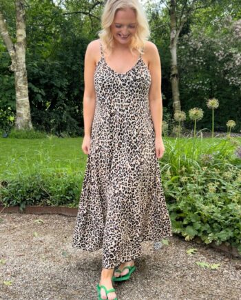 Marta Du Chateau Kjole Melina Beige Leo