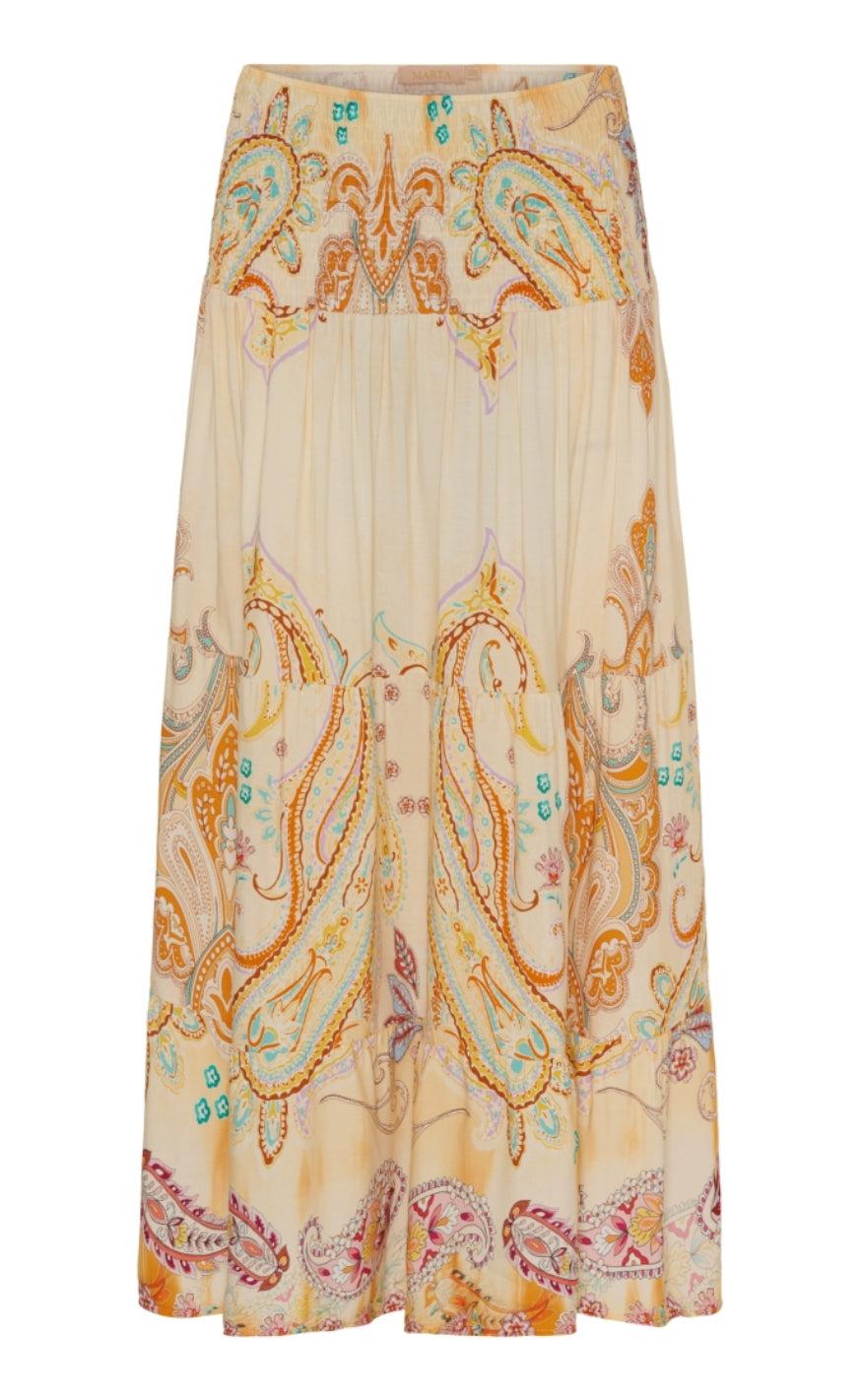 Marta Du Chateau Nederdel 5201   5849 1274 Beige Print