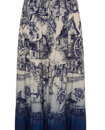 Marta Du Chateau Nederdel Princess Navy 1634