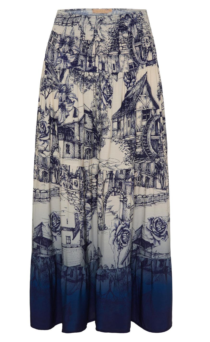 Marta Du Chateau Nederdel Princess Navy 1634