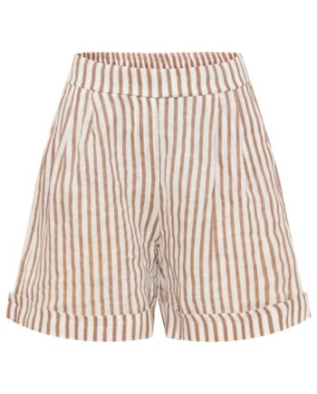 Marta Du Chateau Shorts 61072 Sophia Caramel Stripe