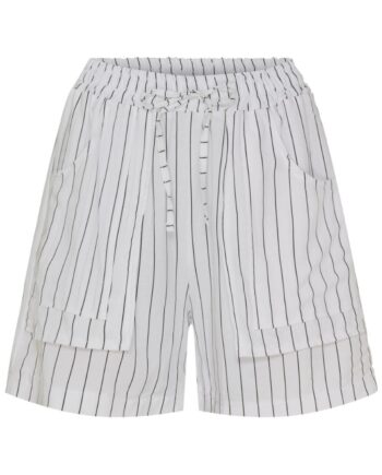 Marta Du Chateau Shorts Zita White Black Stripes