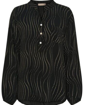 Marta Du Chateau Skjorte 8500 Ronja Black Gold