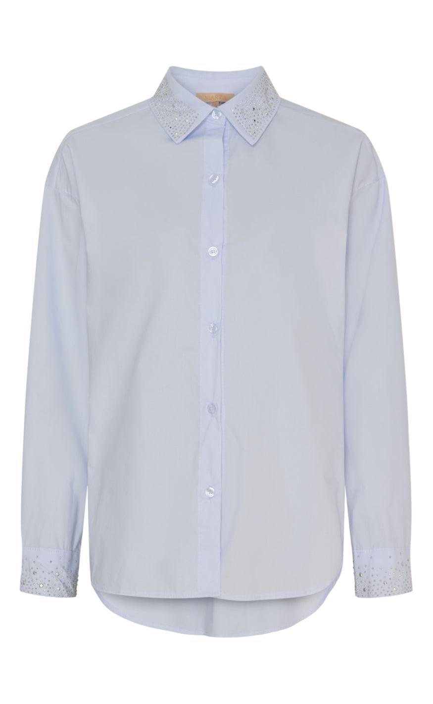 Marta Du Chateau Skjorte Tammi Light Blue