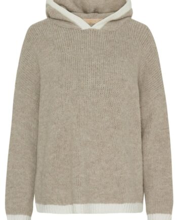 Marta Du Chateau Striktrøje Coralie Beige White