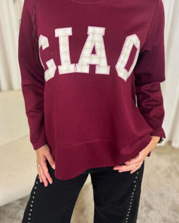 Marta Du Chateau Sweatshirt Charline Wine