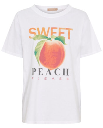 Marta Du Chateau  -shirt Inge White Peach