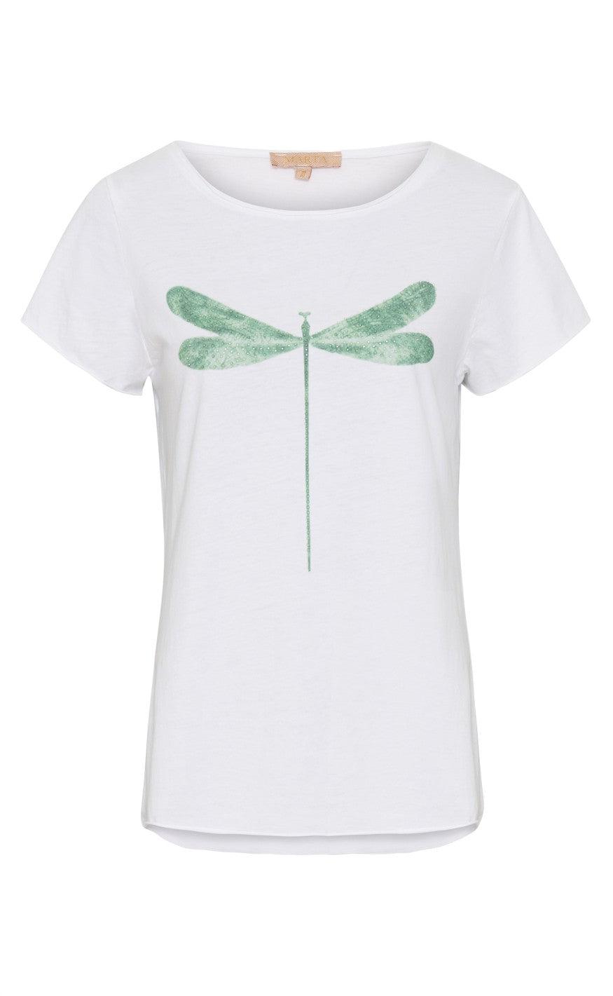 Marta Du Chateau -shirt 0301 White Green