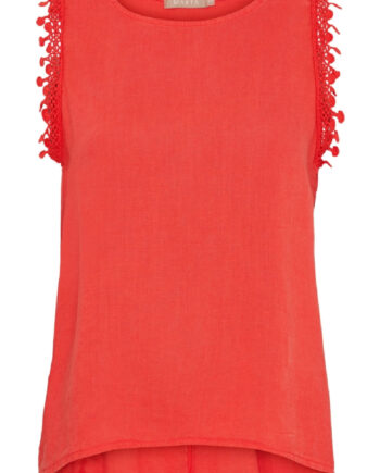 Marta Du Chateau Top Holly Red