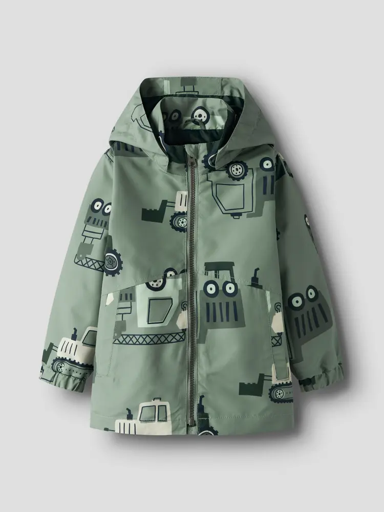 Max Jakke Print Chinois Green 116