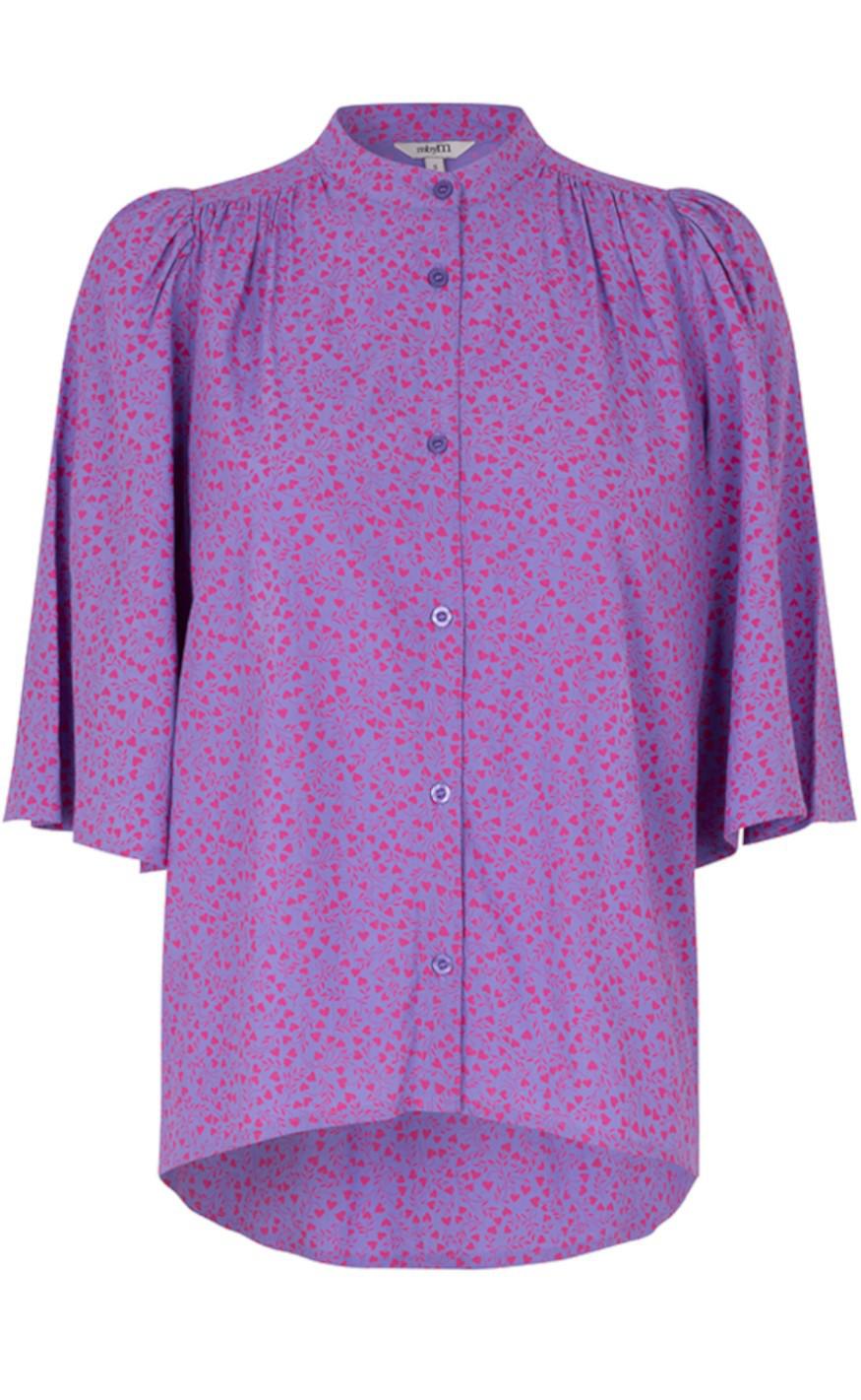 Mbym Bluse Jaewon- Purple Print