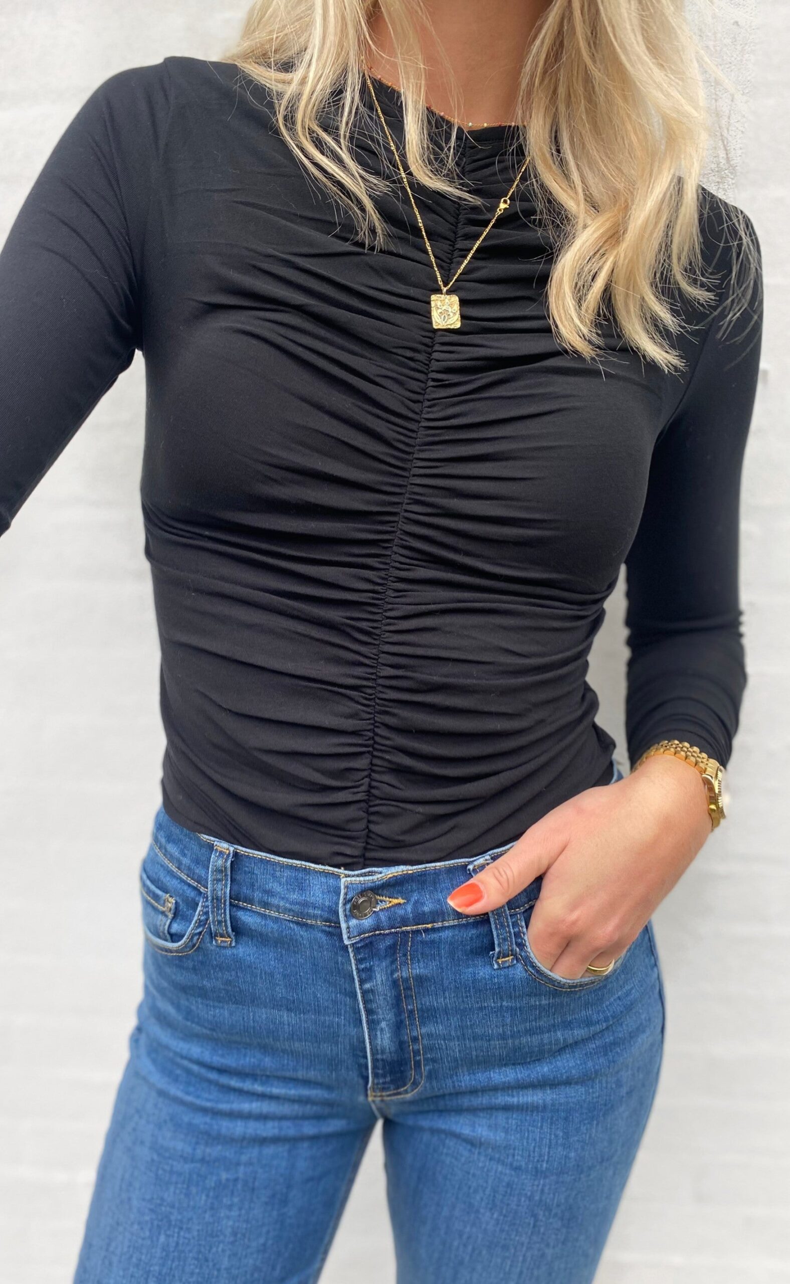 Mbym Bluse Jeevan- Black