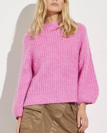 Mbym Sweater Dorison-  Festival Fuchsia Melange