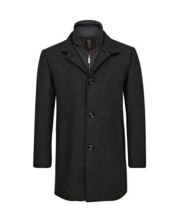 Mens Wool Coat Modern Fit