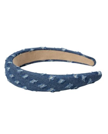 Nümph Hårbånd Kyle Medium Blue Denim