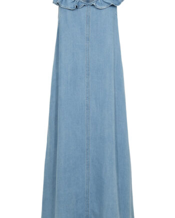 Nümph Kjole Elida Light Blue Denim