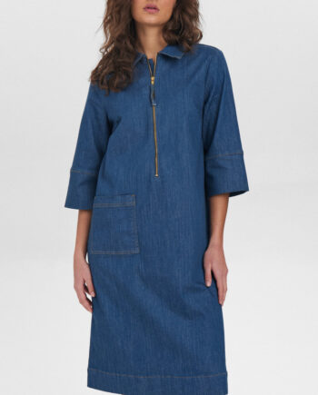 Nümph Kjole Izzas Medium Blue Denim