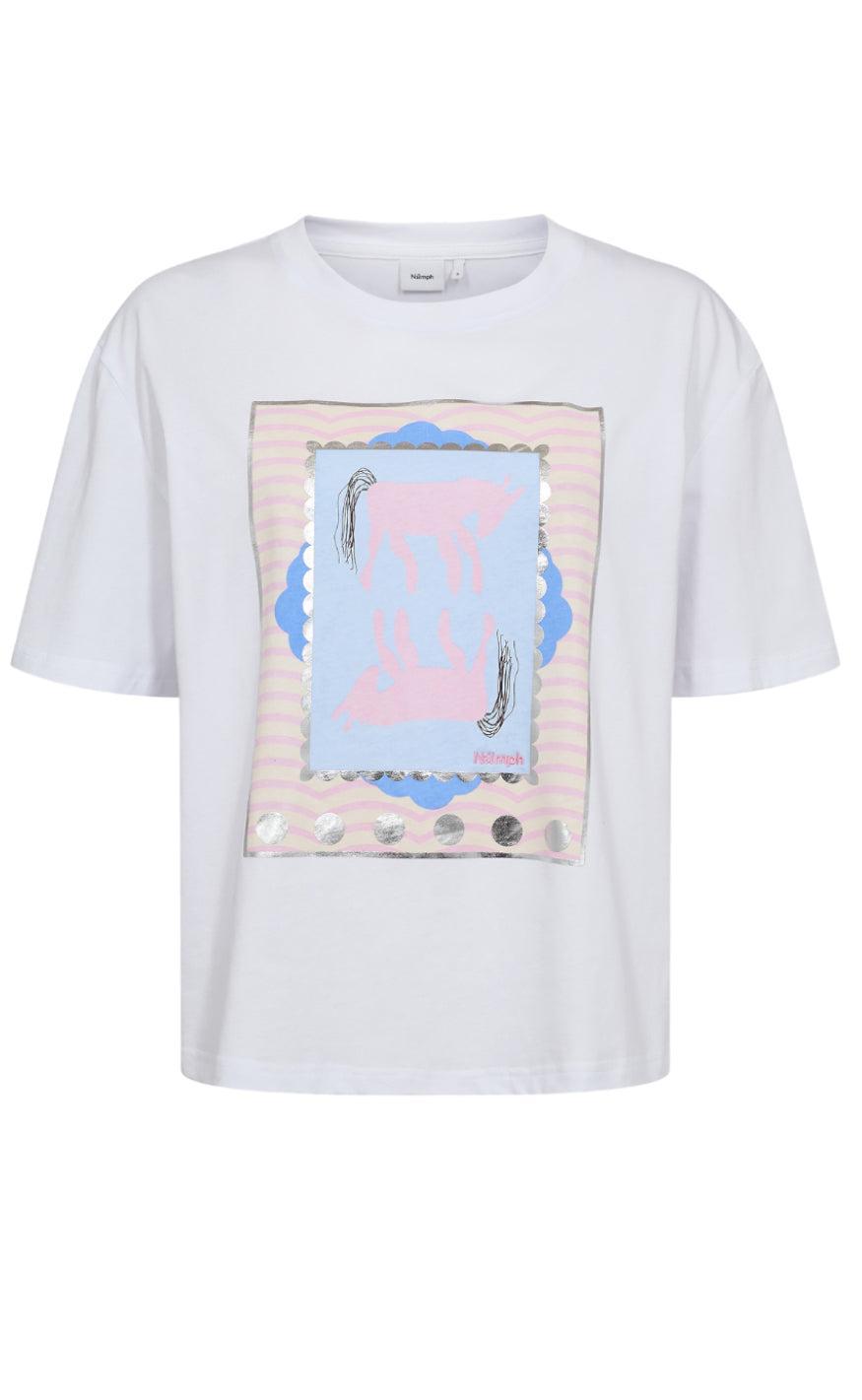 Nümph -shirt Daydream Bright White
