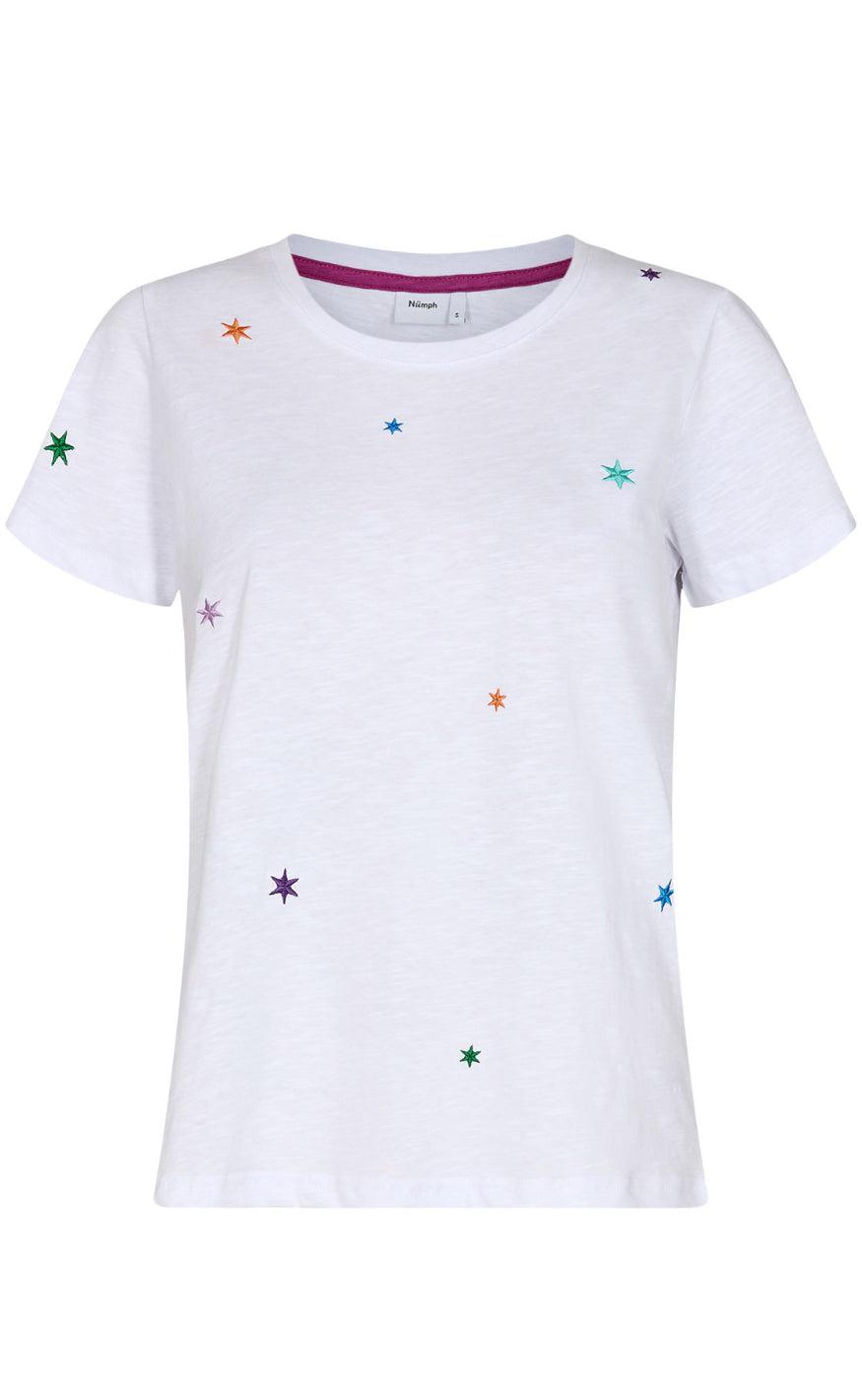Nümph  -shirt Villi Bright White