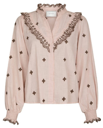 Neo Noir Bluse Degas Dusty Rose   Brown