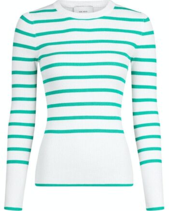 Neo Noir Bluse Halo Mid Stripe Green