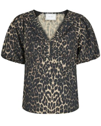 Neo Noir Bluse Irina Leopard