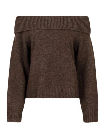 Neo Noir Bluse Jane Brown Melange
