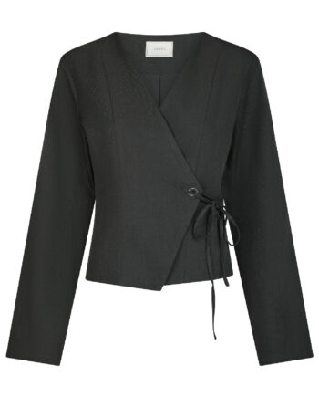 Neo Noir Bluse Simmi Dark Grey