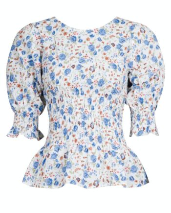 Neo Noir Bluse Thea Big Flower