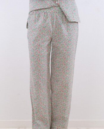 Neo Noir Bukser Sataya Floral Light Green