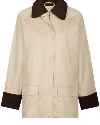 Neo Noir Jakke Anastacia Cord Ivory
