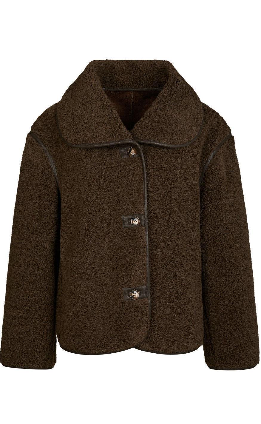 Neo Noir Jakke Edmund Dark Brown