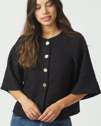 Neo Noir Jakke Rosella Black