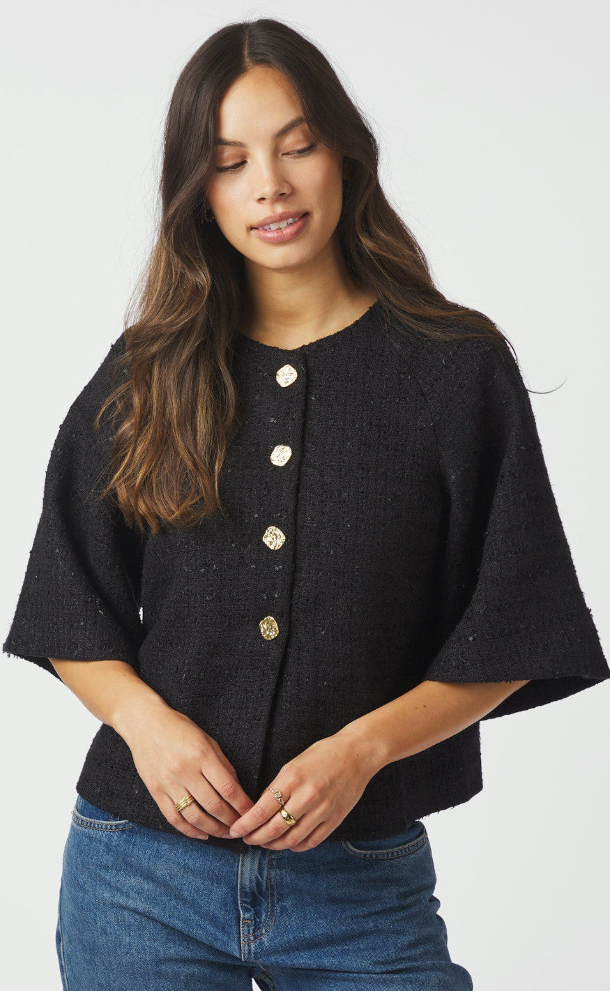 Neo Noir Jakke Rosella Black