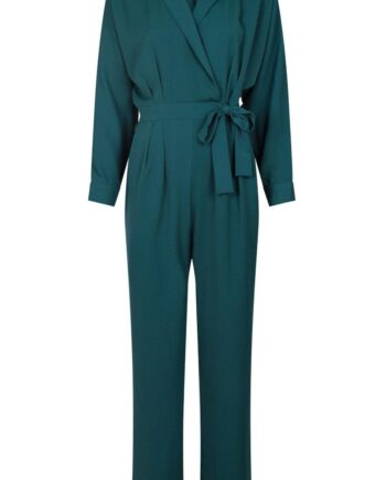 Neo Noir Jumpsuit Garcia Smoke Green