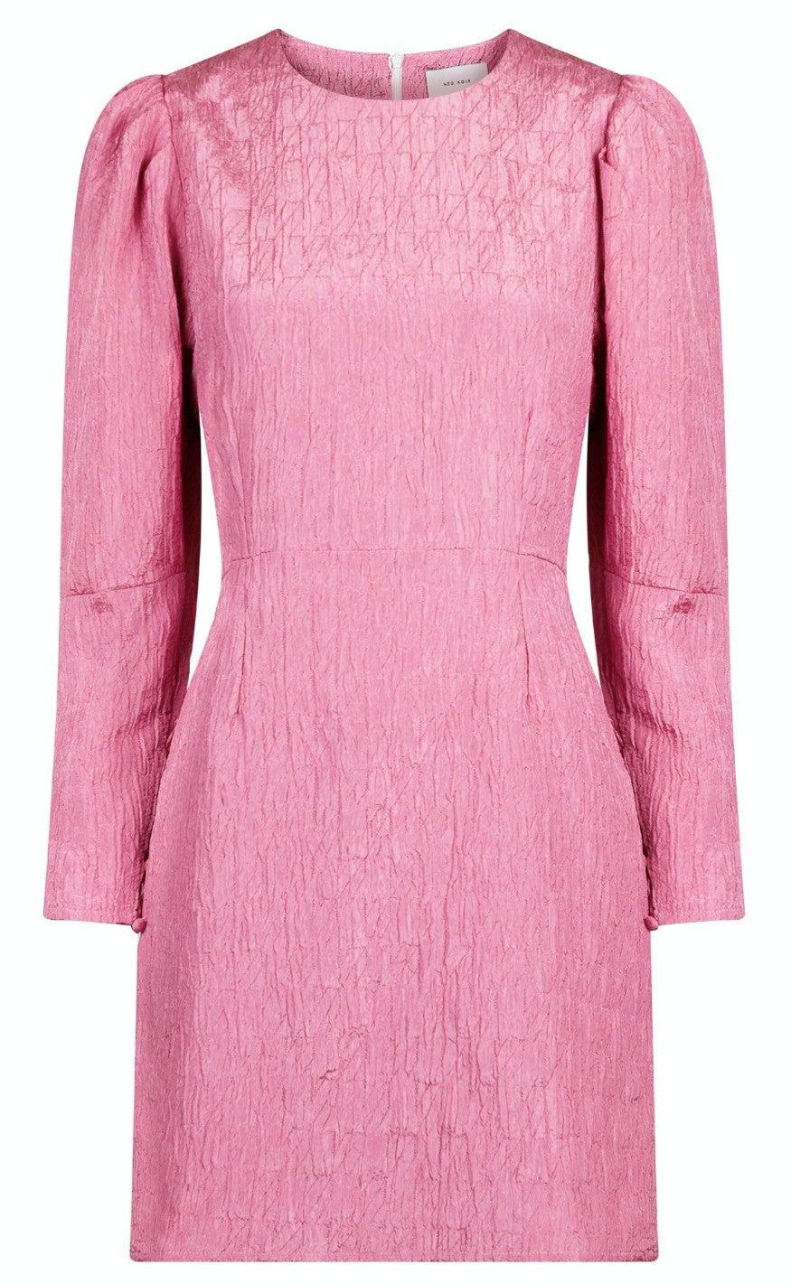 Neo Noir Kjole Anne Structure Pink